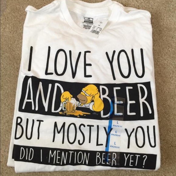 Simpsons Valentine’s shirt - Picture 1 of 1